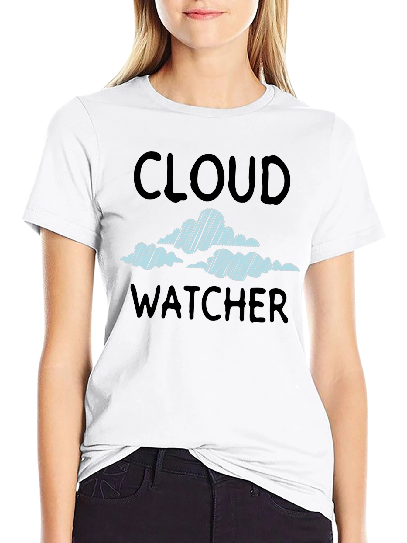 Cloud Watcher T-Shirt - Sky Gazer Tee