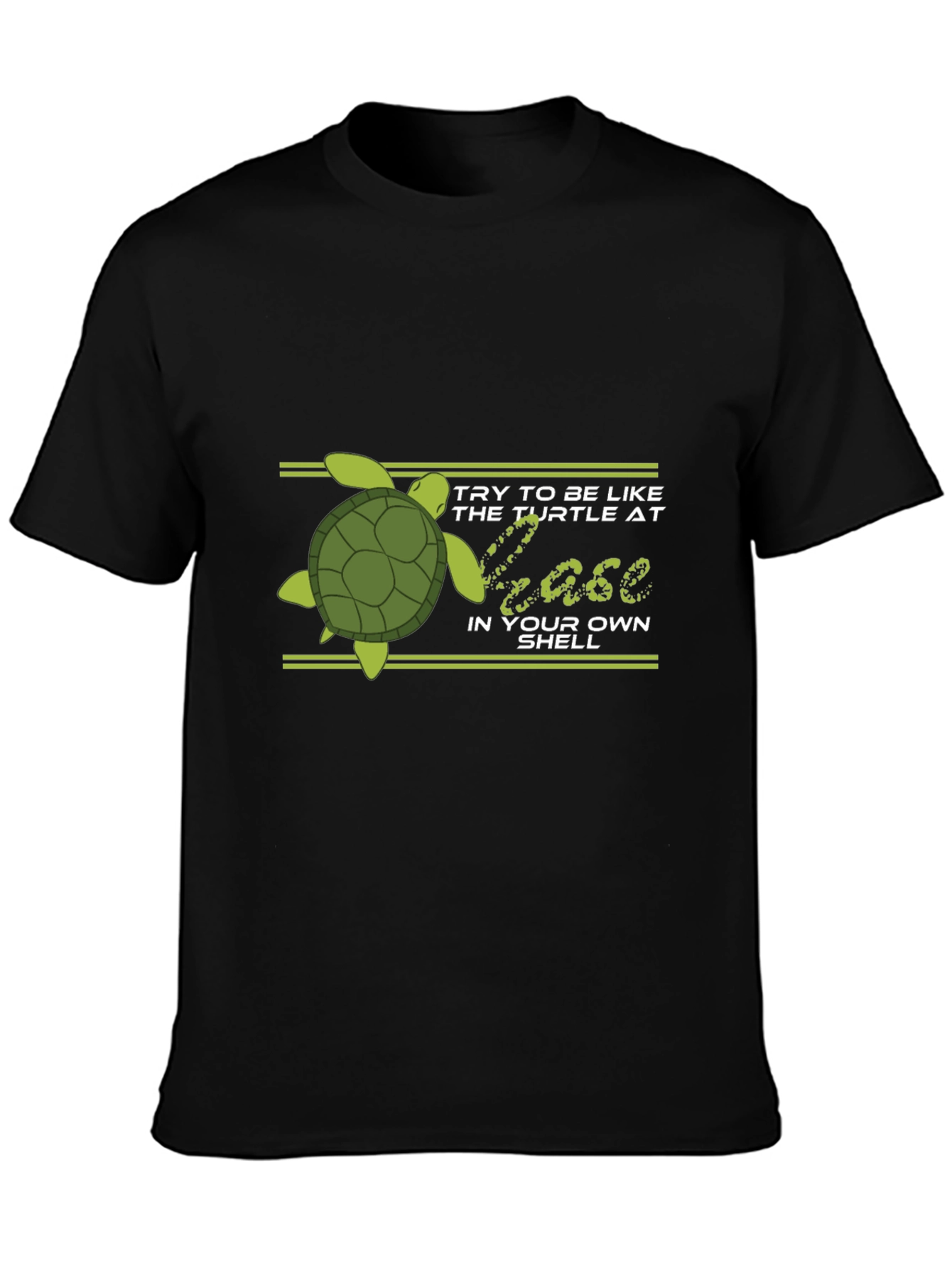 Turtle at Ease Graphic T-Shirt