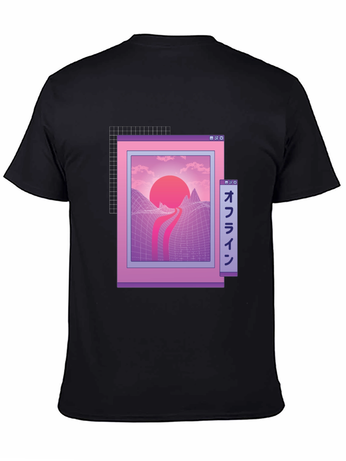 Retro Aesthetic Graphic Tee - Vaporwave Inspired