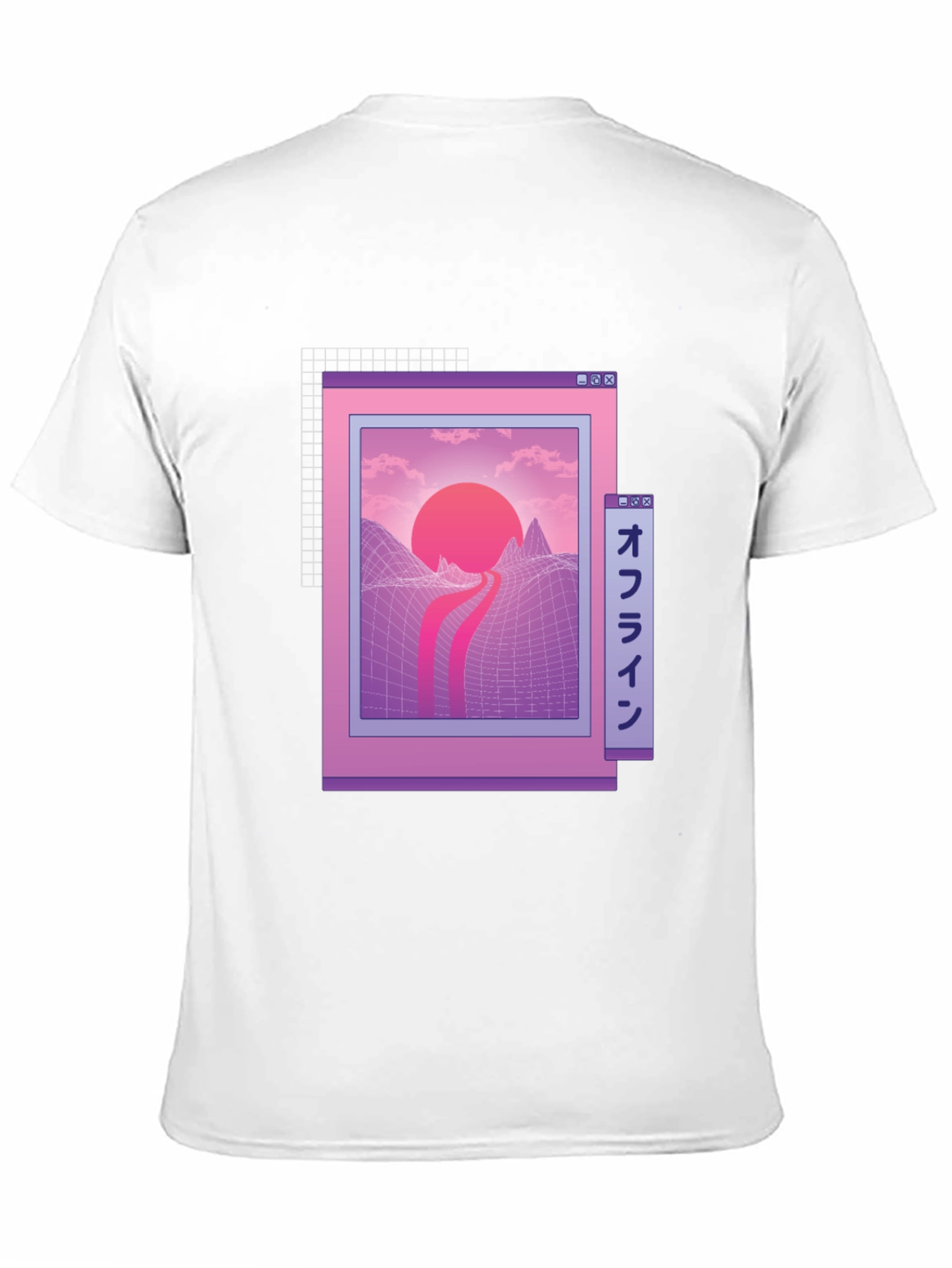 Retro Aesthetic Graphic Tee - Vaporwave Inspired