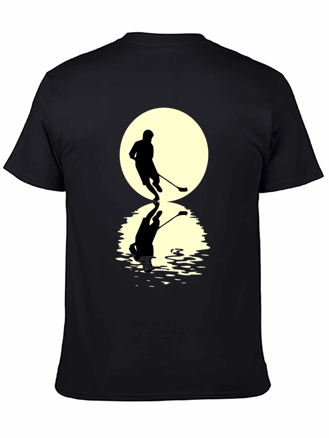 Hockey Player Graphic T-Shirt