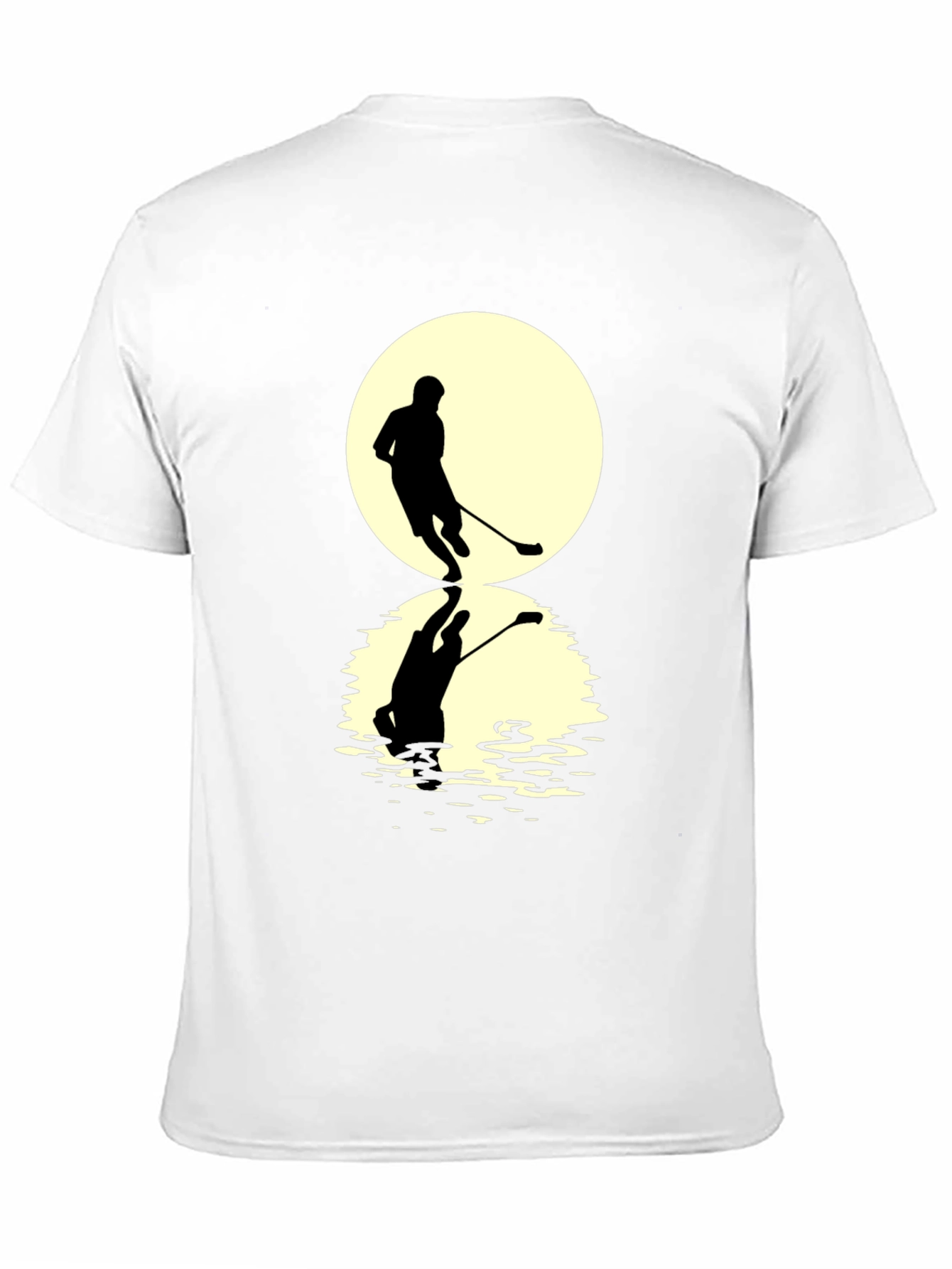 Hockey Player Graphic T-Shirt