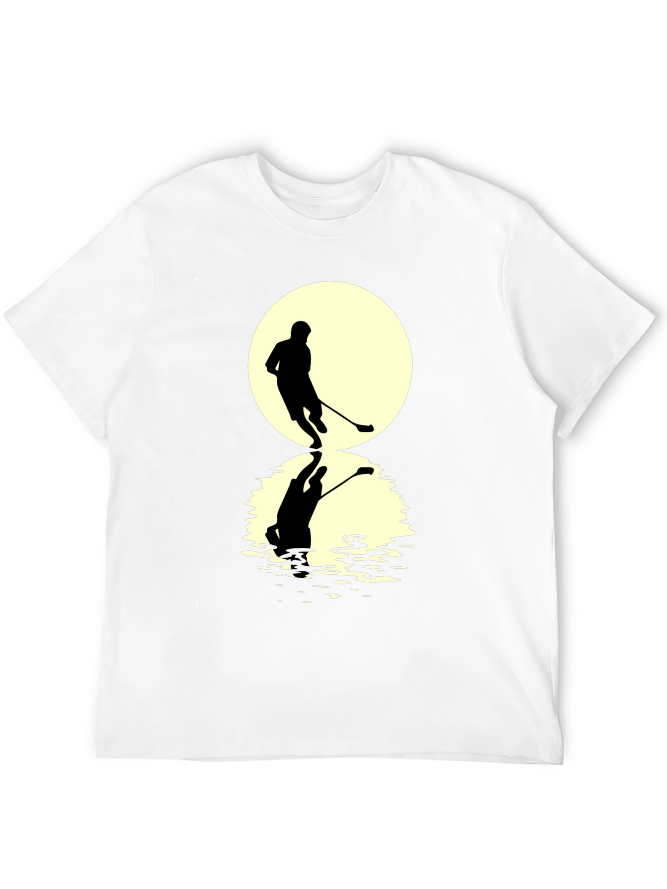 Hockey Player Graphic T-Shirt