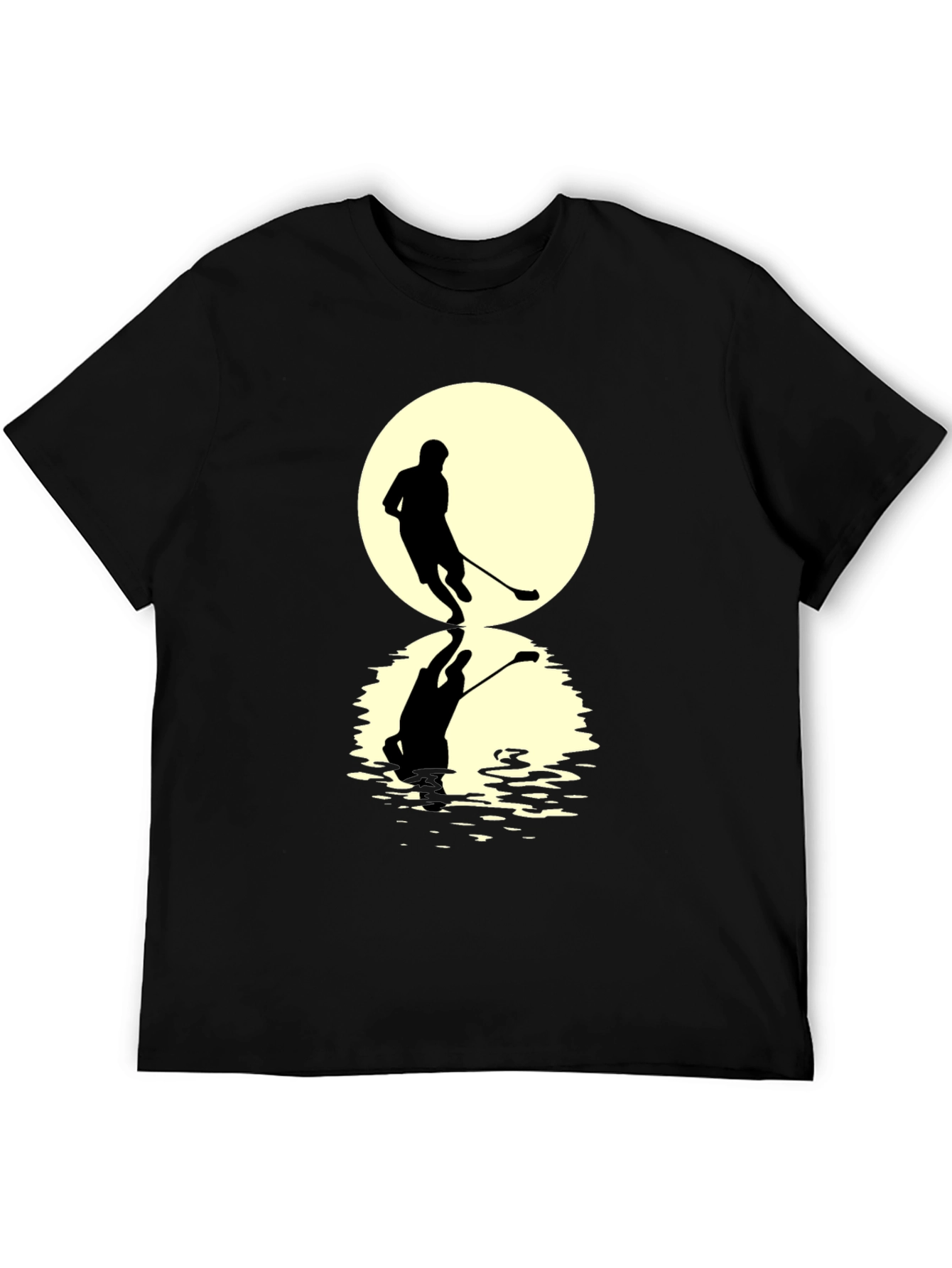 Hockey Player Graphic T-Shirt