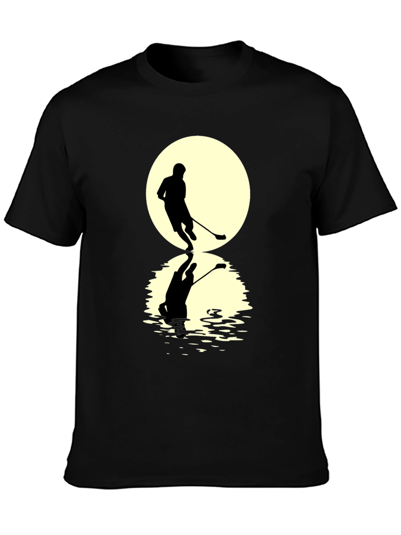 Hockey Player Graphic T-Shirt