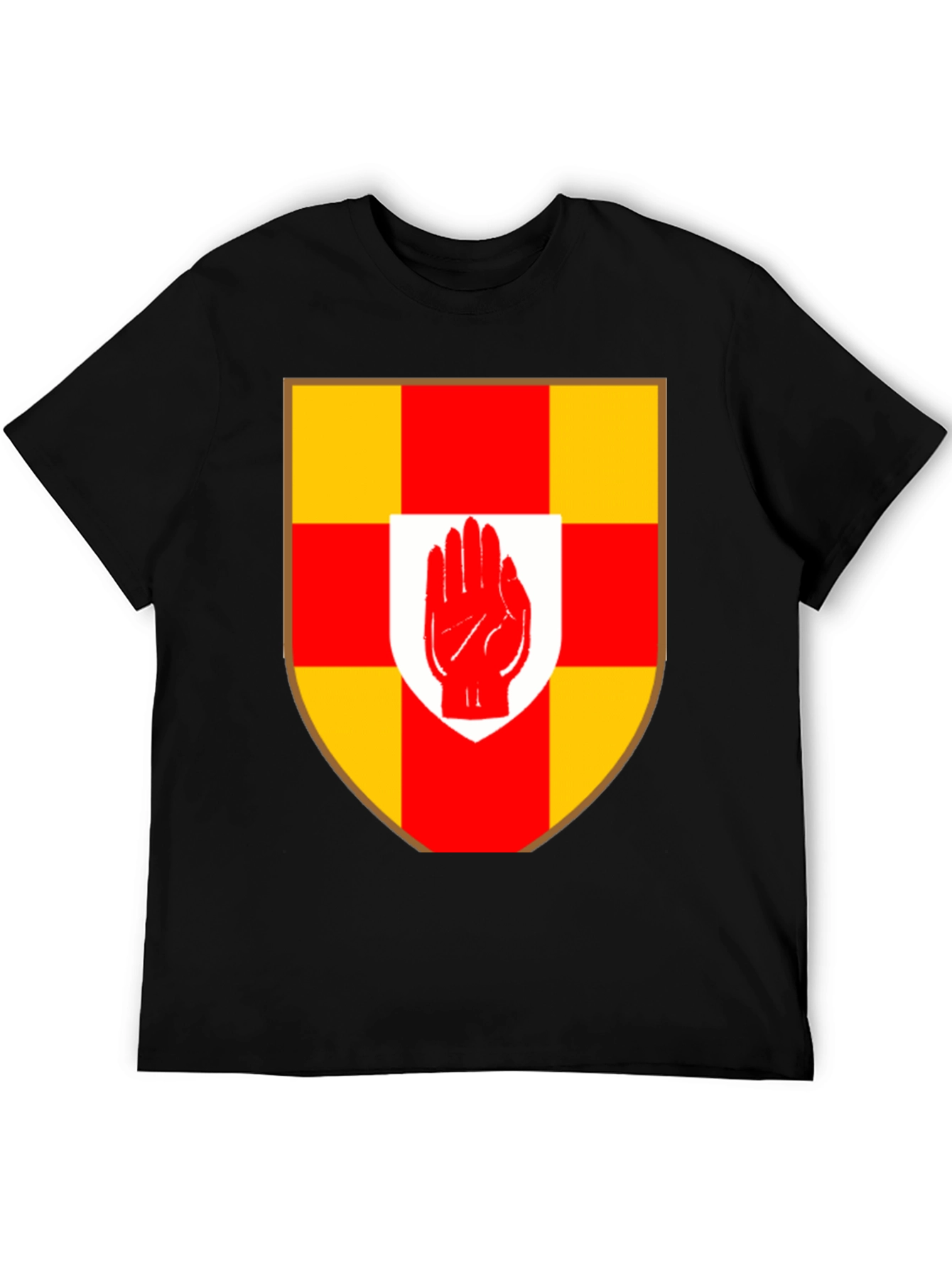 Ulster Hand Crest Black T-Shirt
