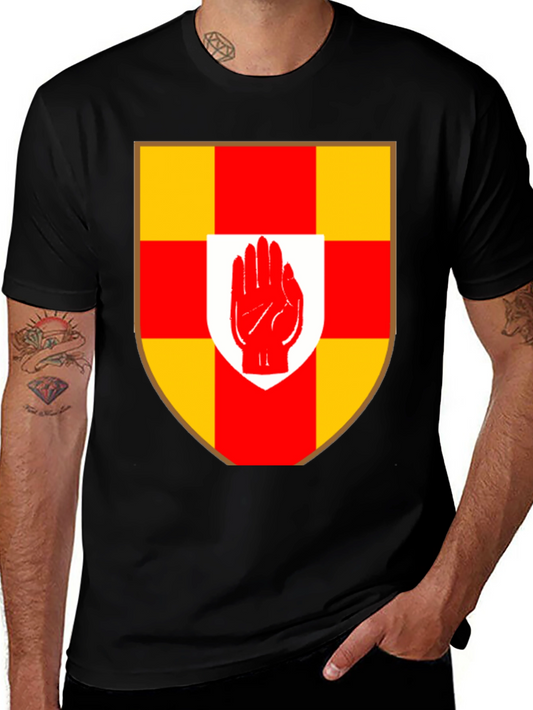 Ulster Hand Crest Black T-Shirt