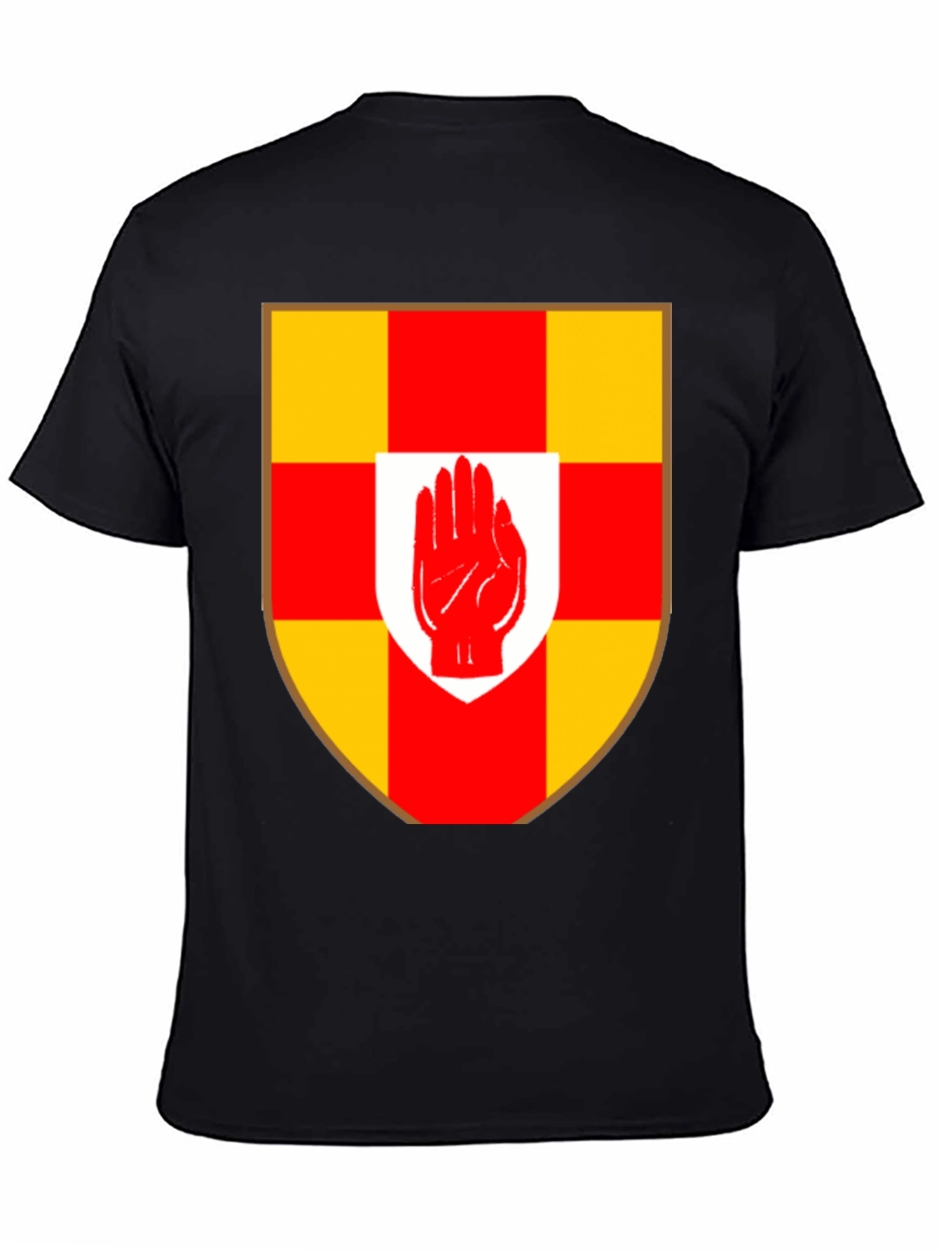 Ulster Hand Crest Black T-Shirt