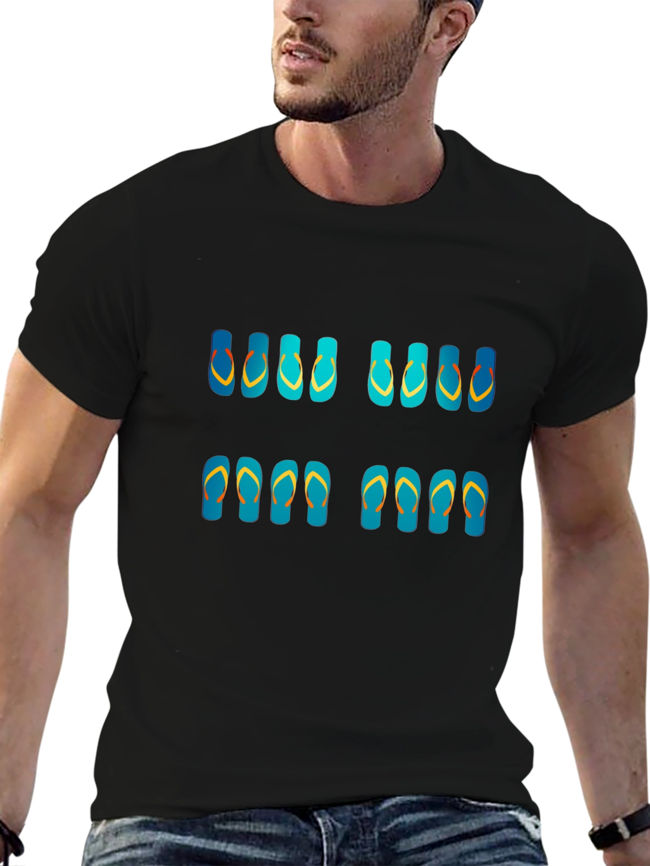 Flip Flop Graphic T-Shirt