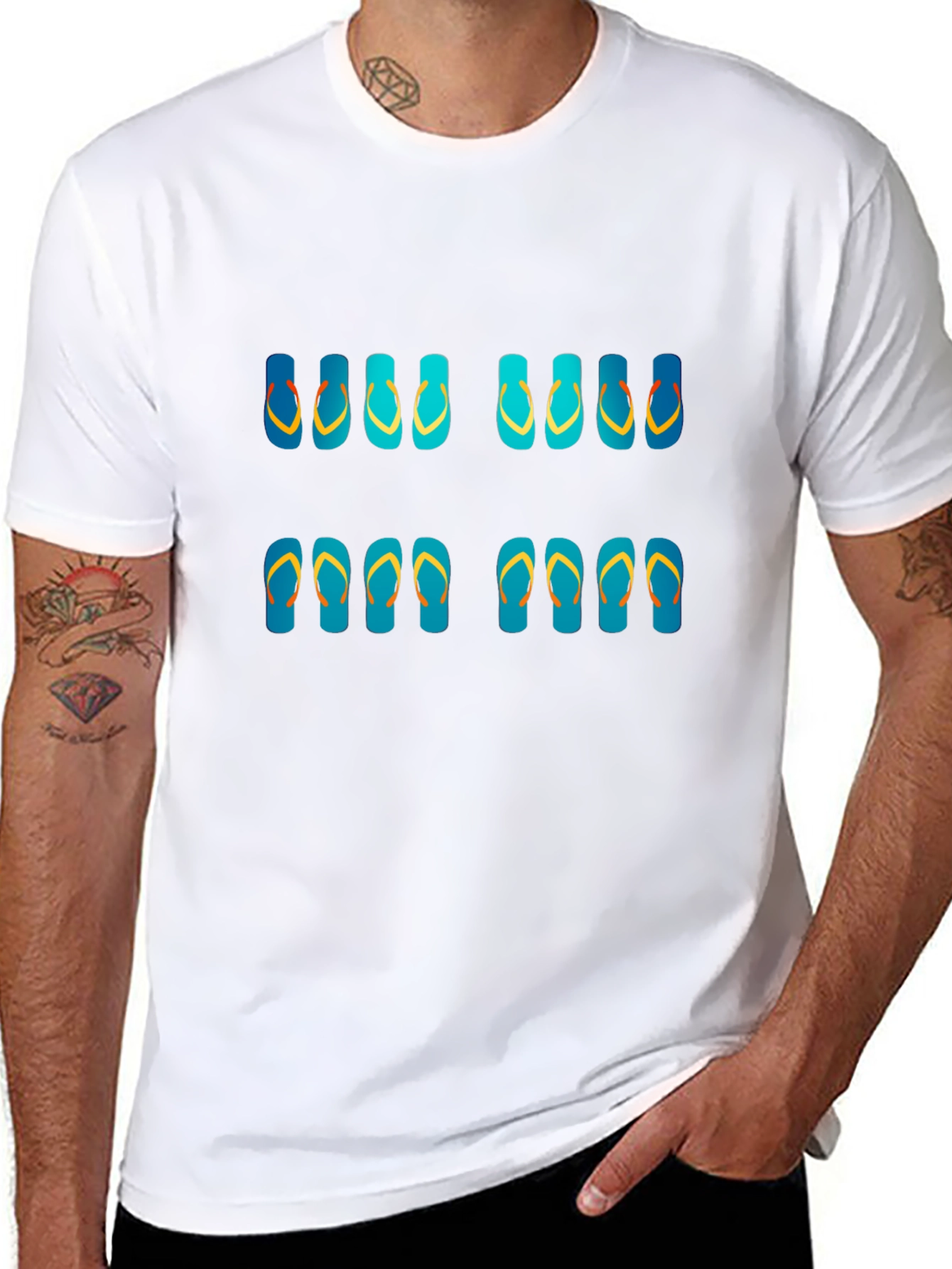 Flip Flop Graphic T-Shirt
