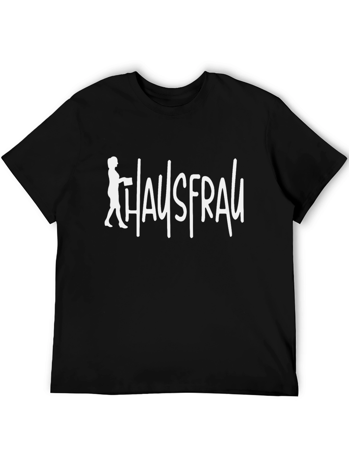 Hausfrau Graphic T-Shirt - Black
