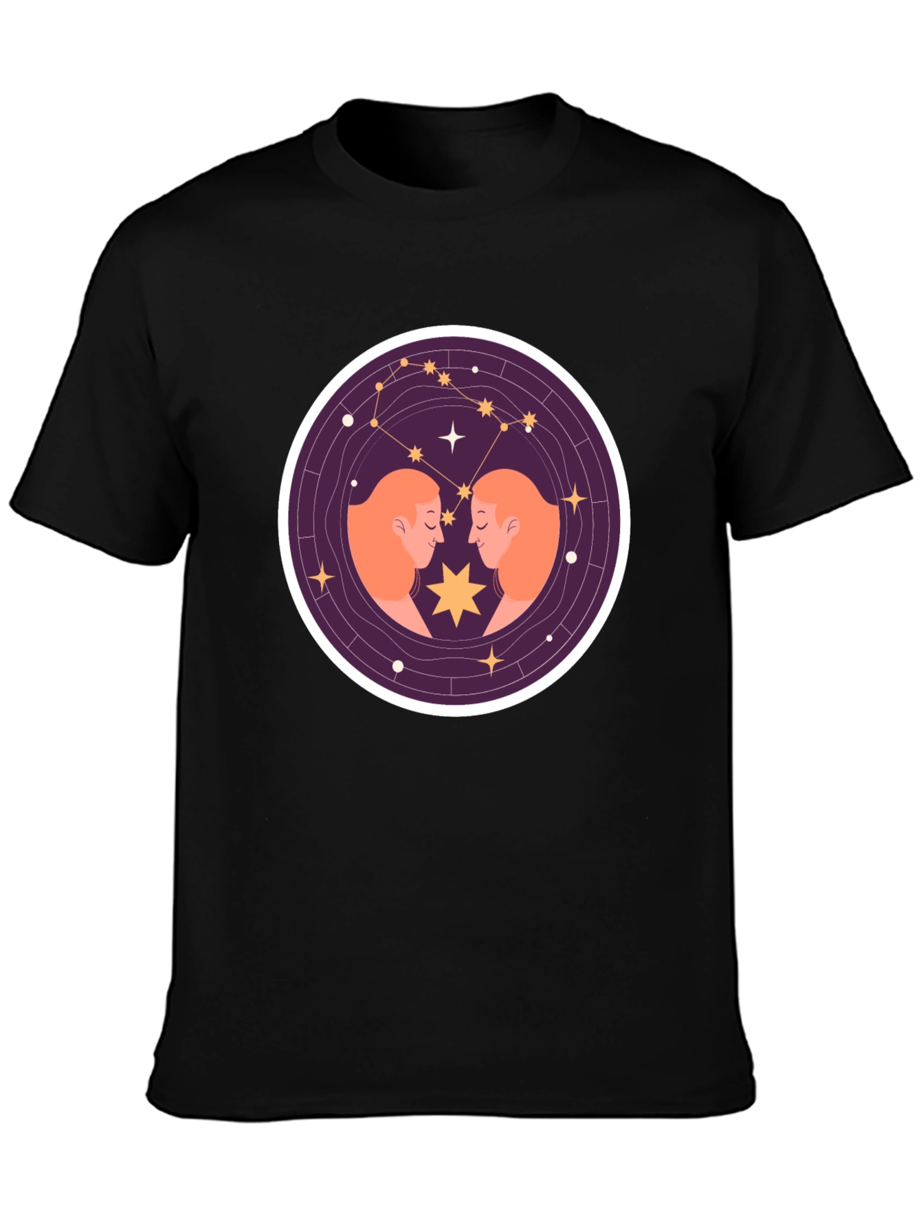 Gemini Zodiac Graphic Tee - Unisex