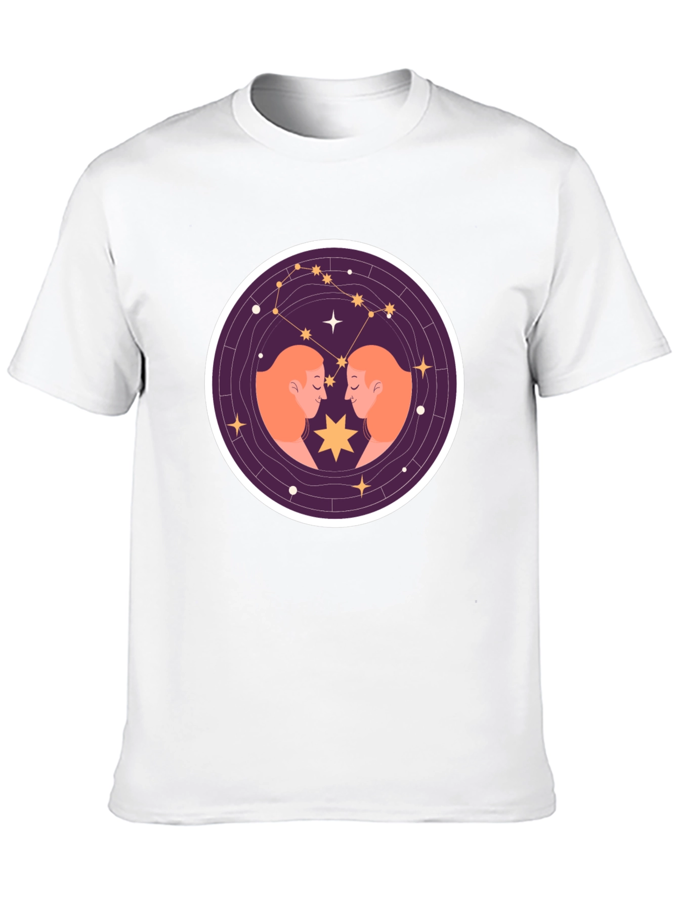 Gemini Zodiac Graphic Tee - Unisex