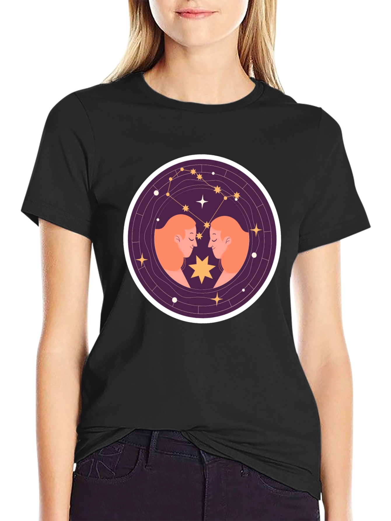 Gemini Zodiac Graphic Tee - Unisex