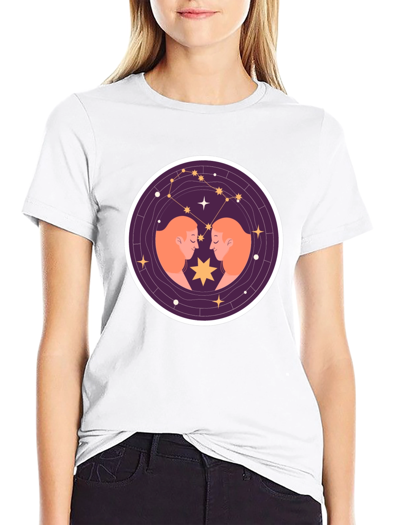 Gemini Zodiac Graphic Tee - Unisex