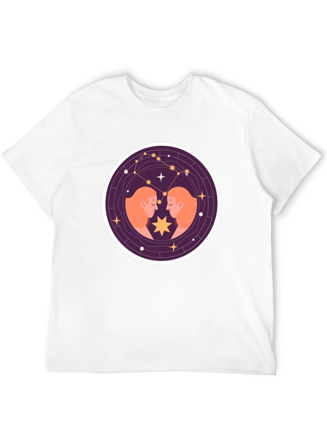 Gemini Zodiac Graphic Tee - Unisex