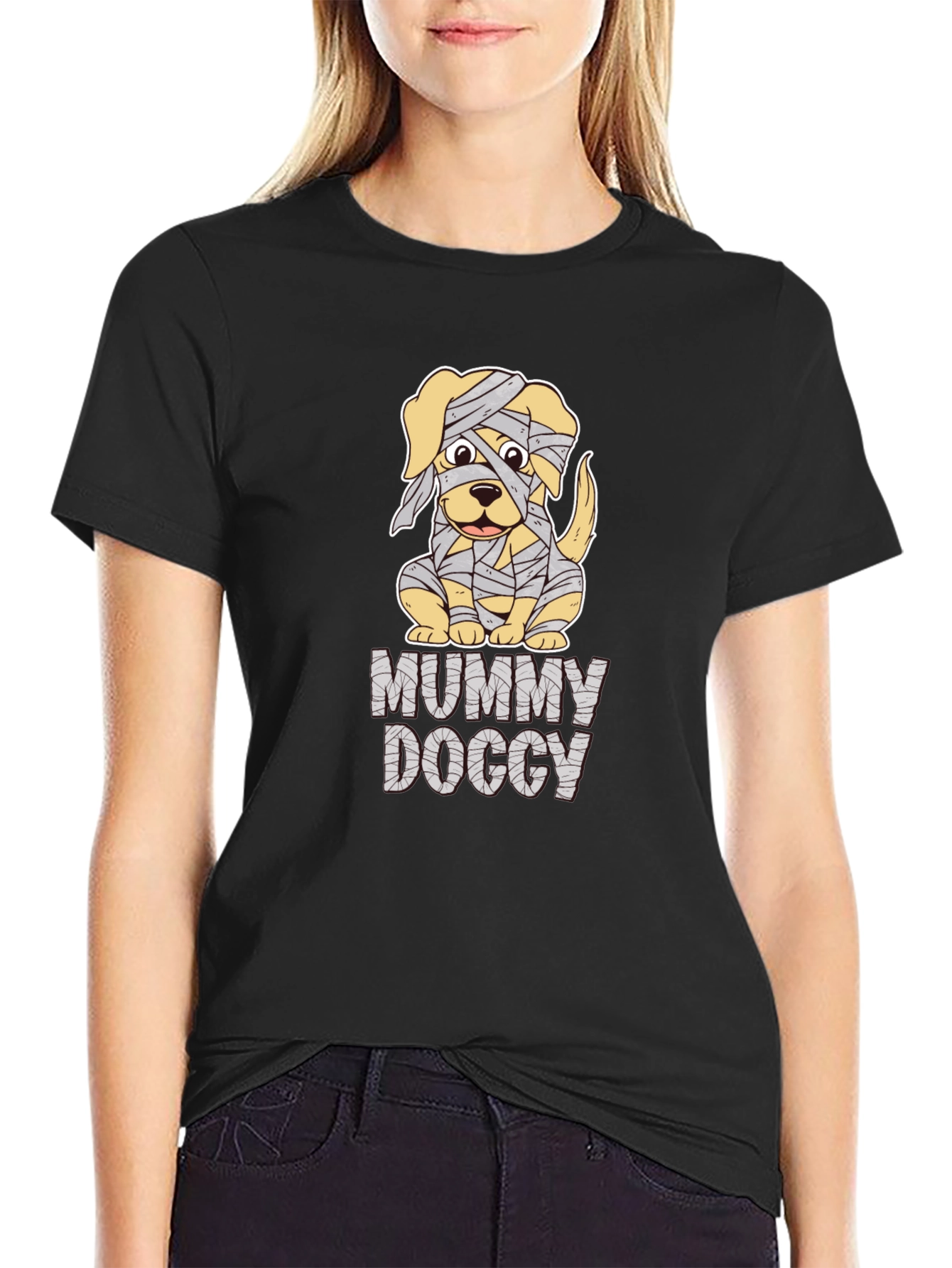 Mummy Doggy T-Shirt - Halloween Puppy Tee