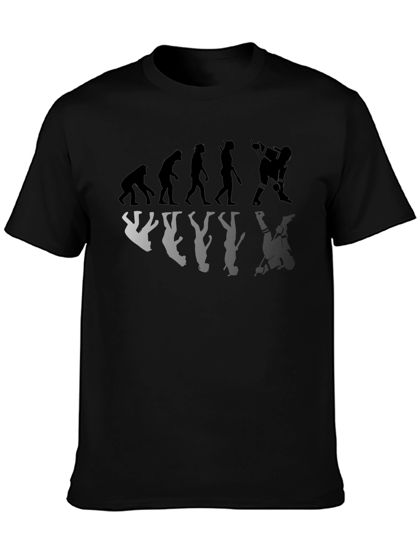 Hockey Evolution T-Shirt - Funny Hockey Player Gift