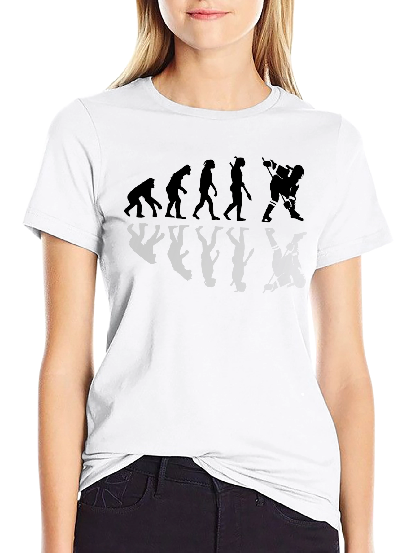 Hockey Evolution T-Shirt - Funny Hockey Player Gift