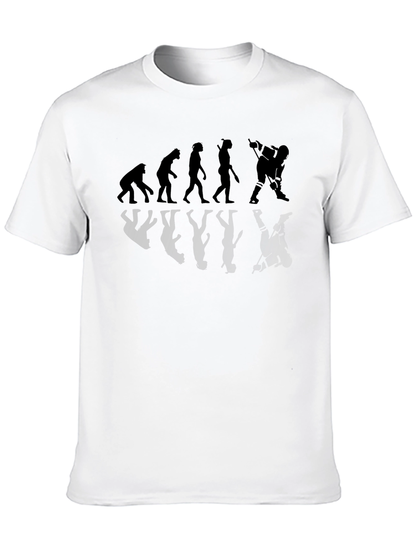 Hockey Evolution T-Shirt - Funny Hockey Player Gift
