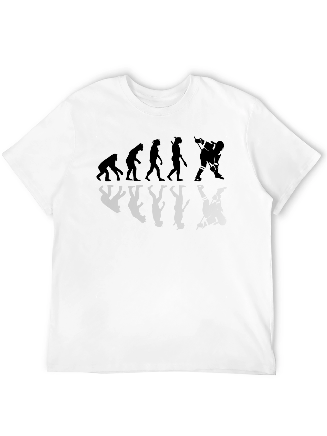 Hockey Evolution T-Shirt - Funny Hockey Player Gift