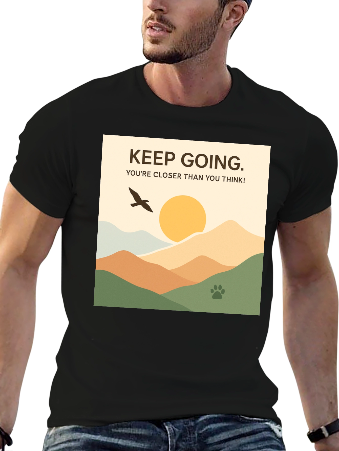Keep Going Motivational T-Shirt