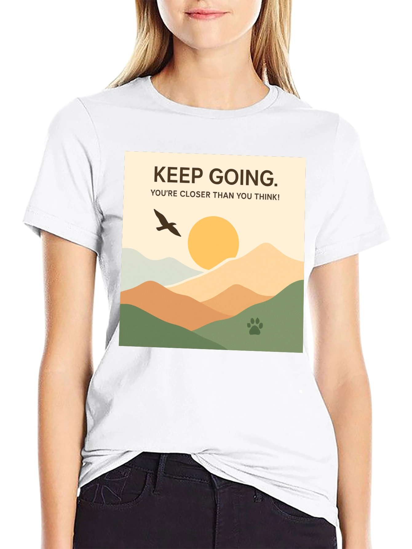 Keep Going Motivational T-Shirt