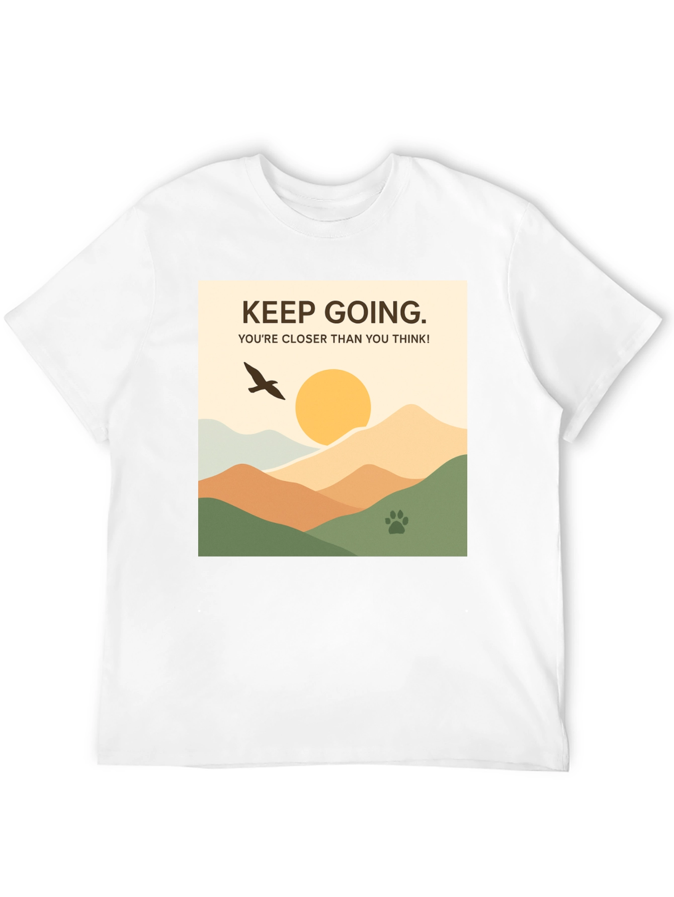 Keep Going Motivational T-Shirt