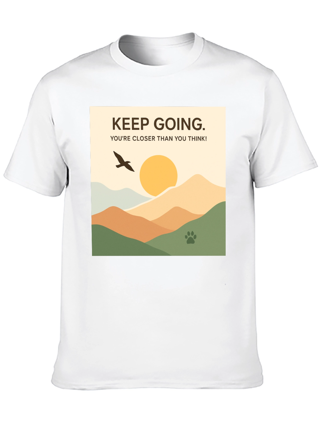 Keep Going Motivational T-Shirt