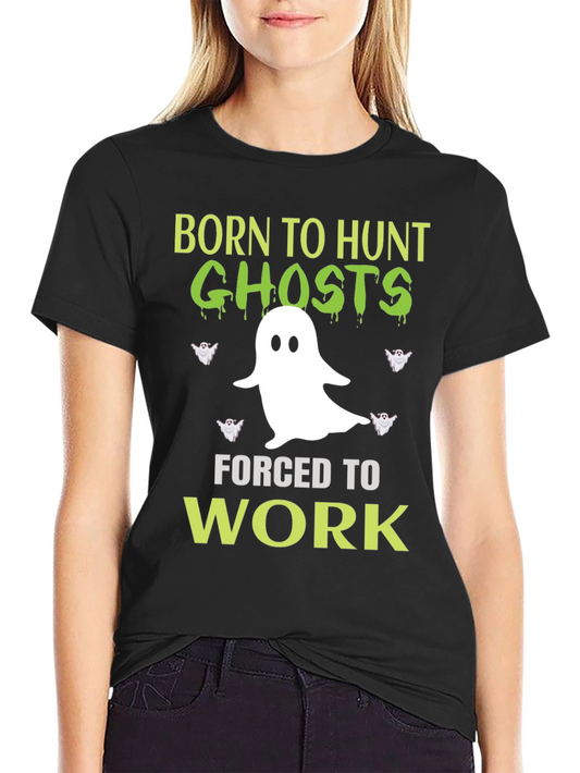 Born to Hunt Ghosts Mens Graphic T-Shirt