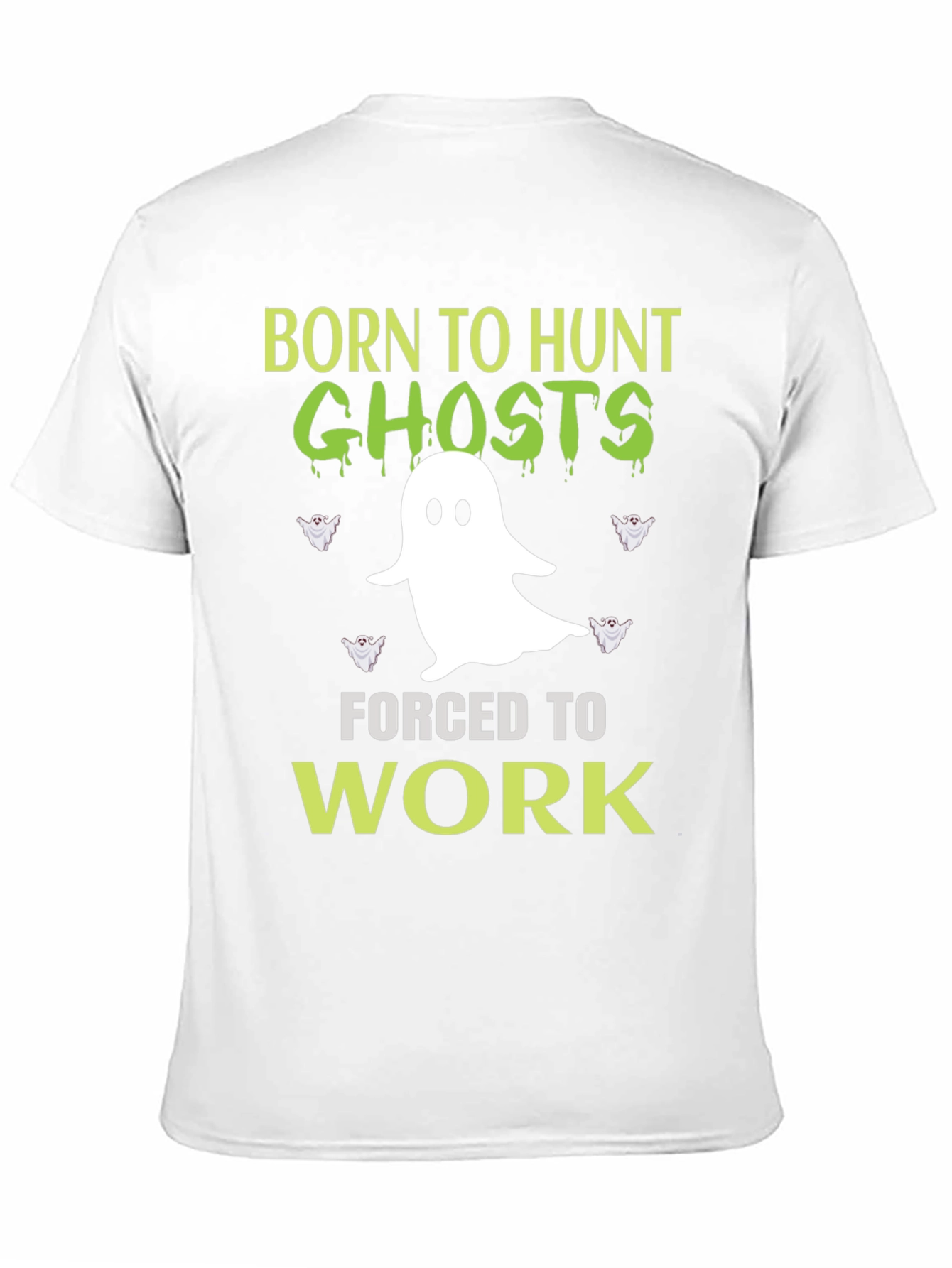 Born to Hunt Ghosts Mens Graphic T-Shirt