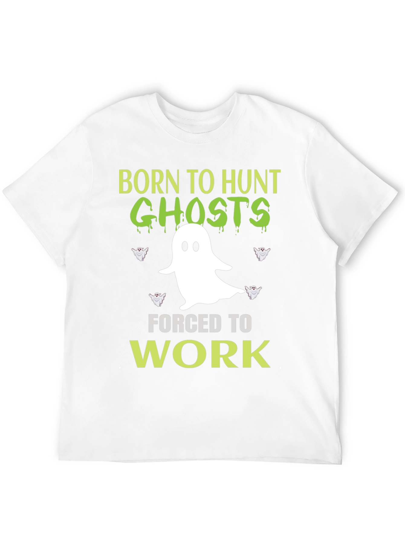 Born to Hunt Ghosts Mens Graphic T-Shirt