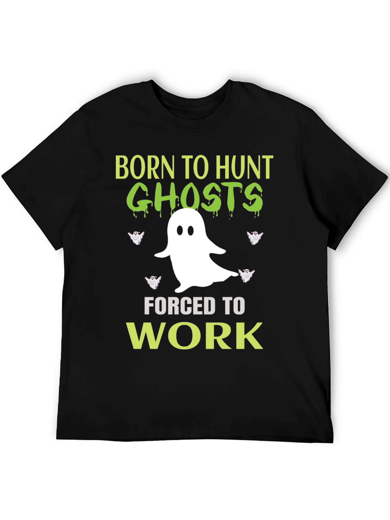 Born to Hunt Ghosts Mens Graphic T-Shirt