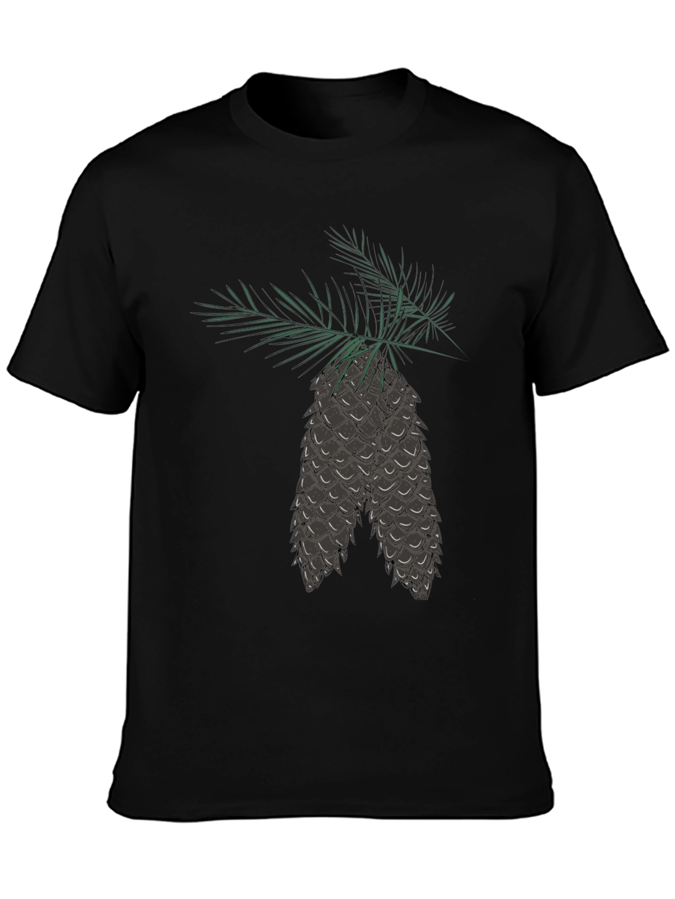 Pine Cone Graphic T-Shirt