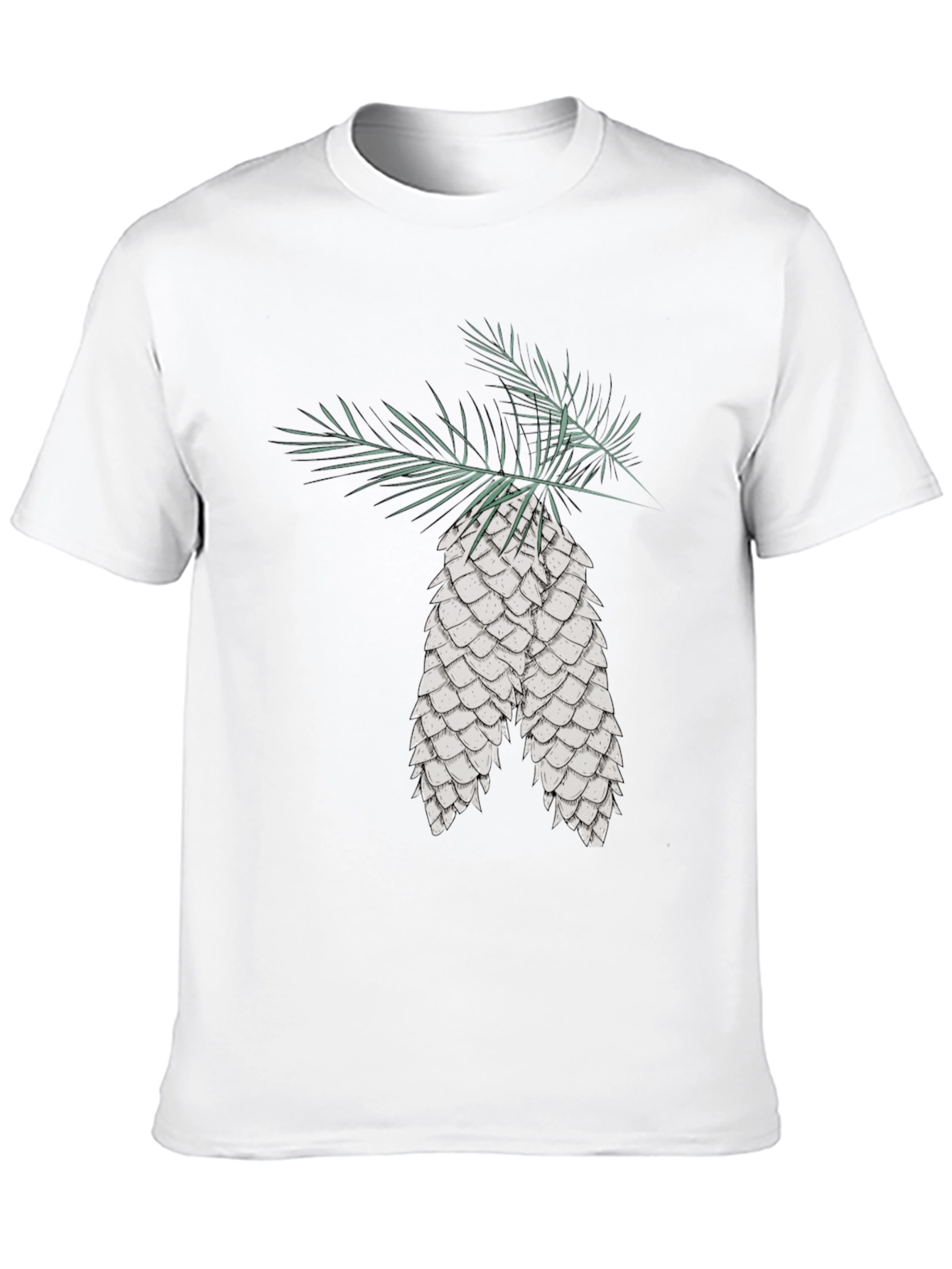 Pine Cone Graphic T-Shirt