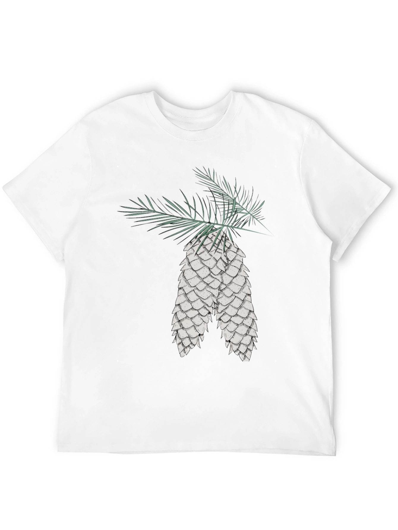 Pine Cone Graphic T-Shirt