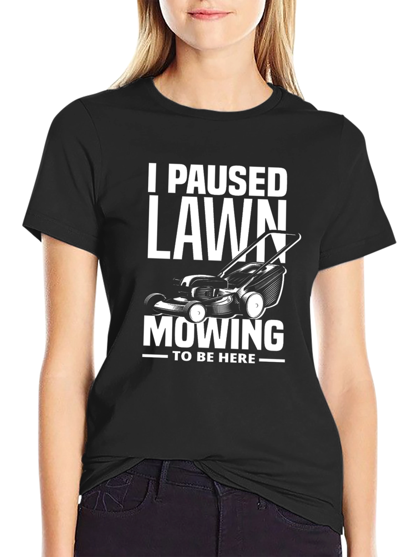 Funny Lawn Mowing T-Shirt