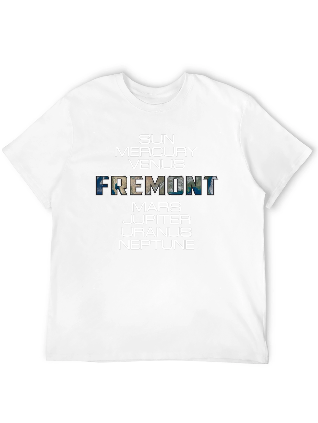 Planets Fremont Graphic T-Shirt