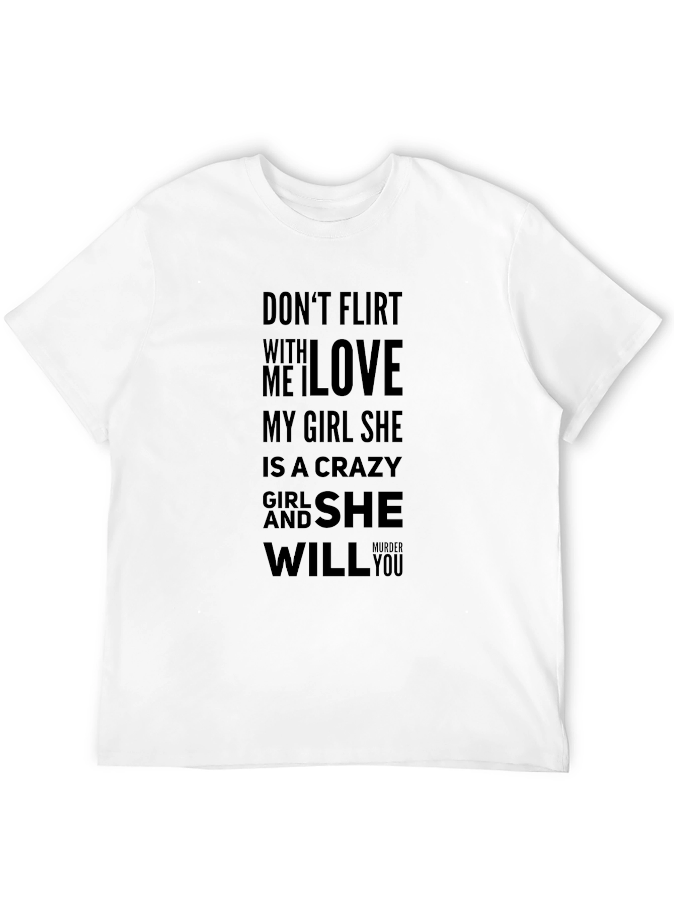 Crazy Girl Will Murder You Graphic Tee