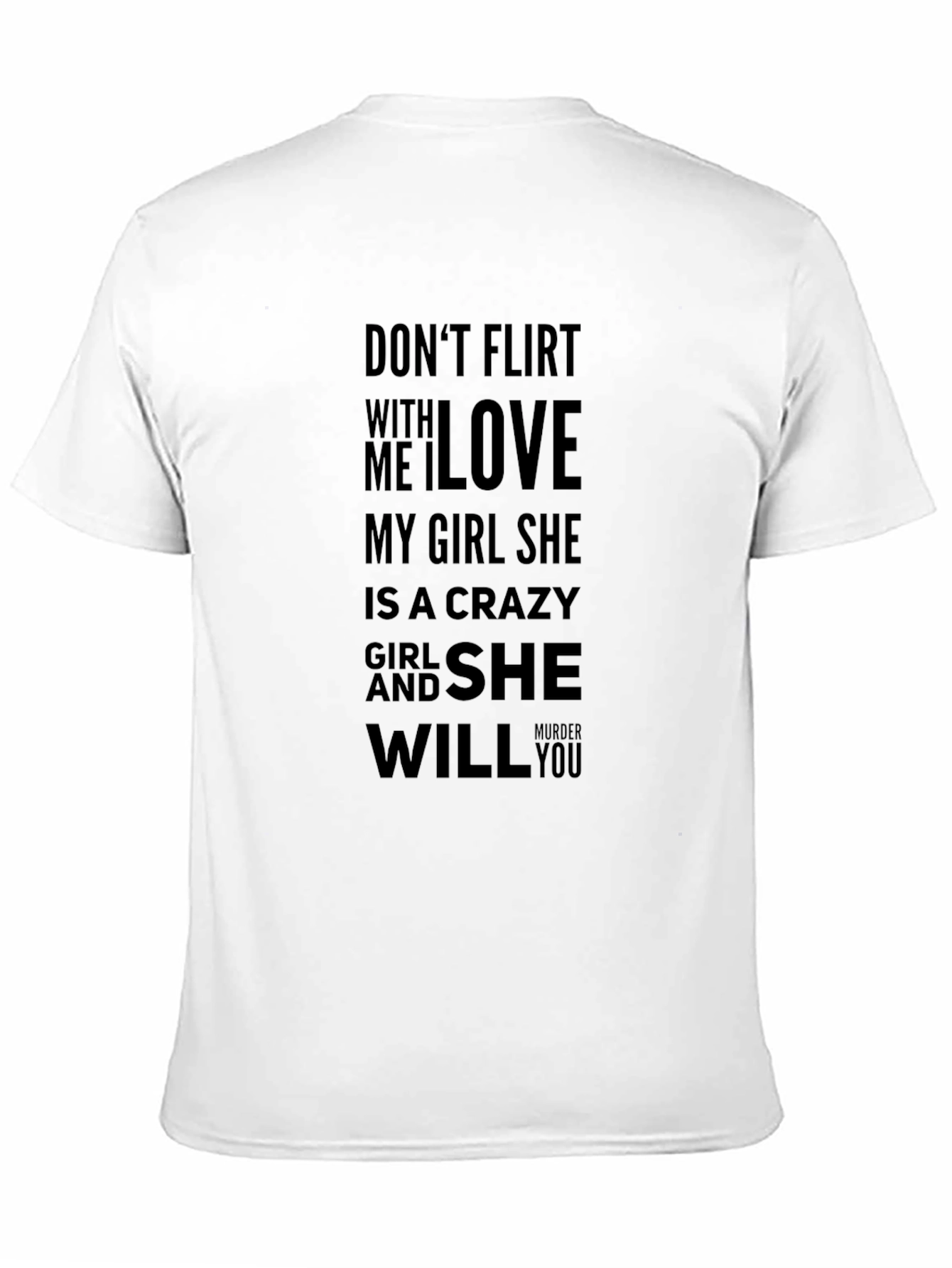 Crazy Girl Will Murder You Graphic Tee