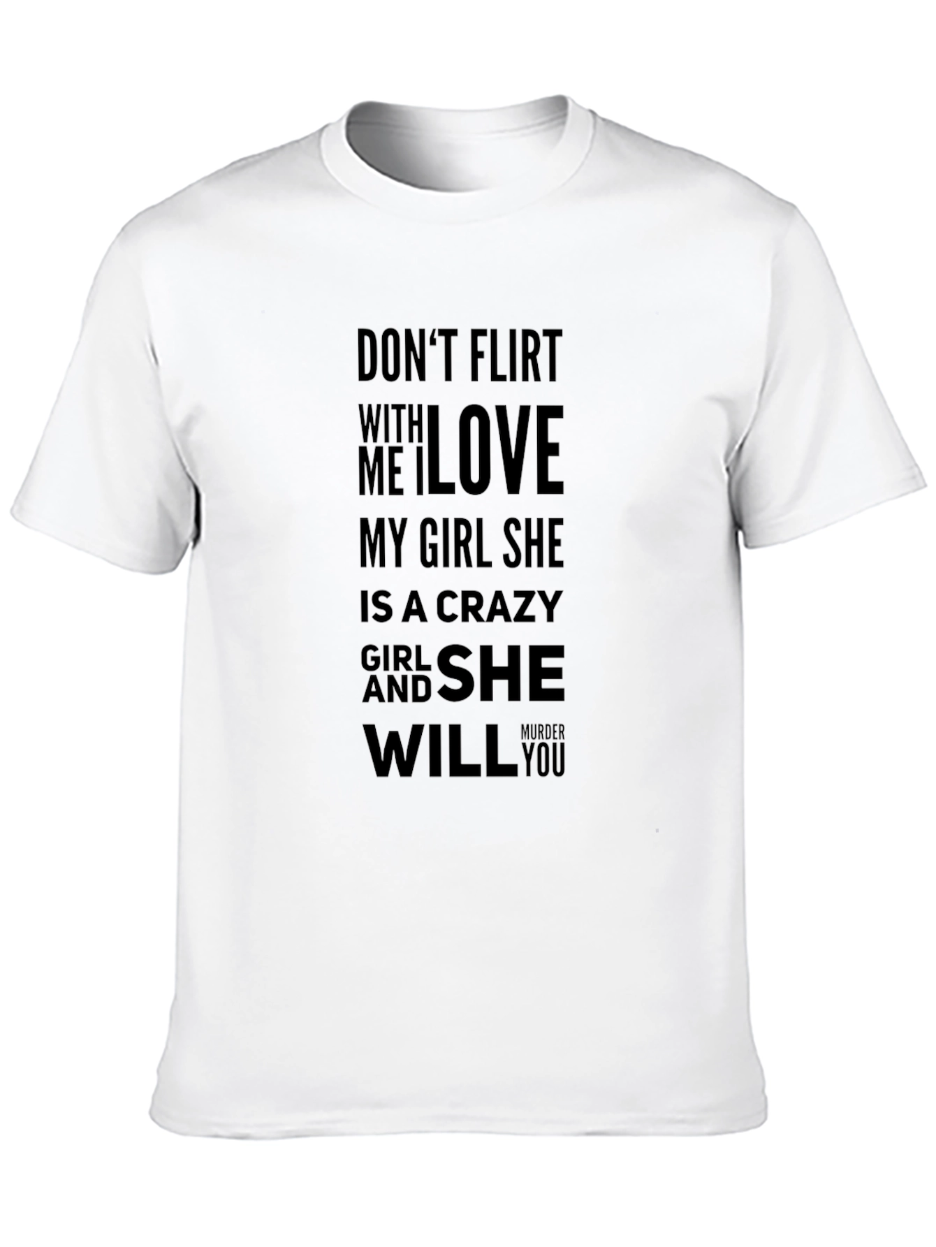 Crazy Girl Will Murder You Graphic Tee