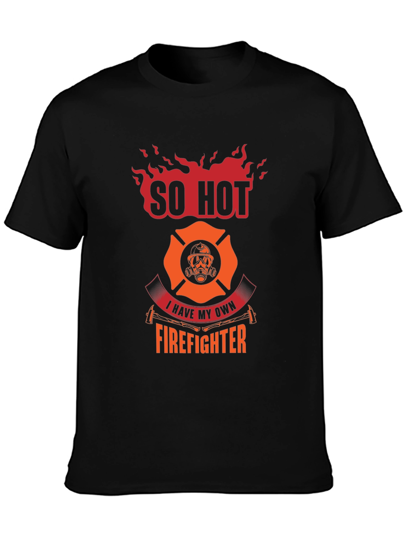 So Hot Firefighter Graphic Tee