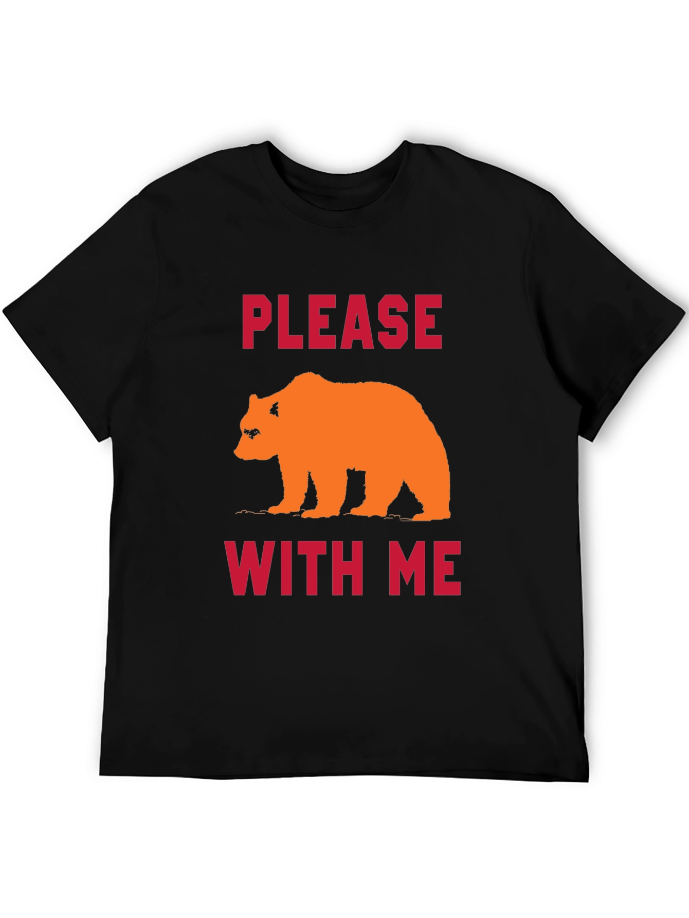 Please Bear With Me Graphic Tee - Black