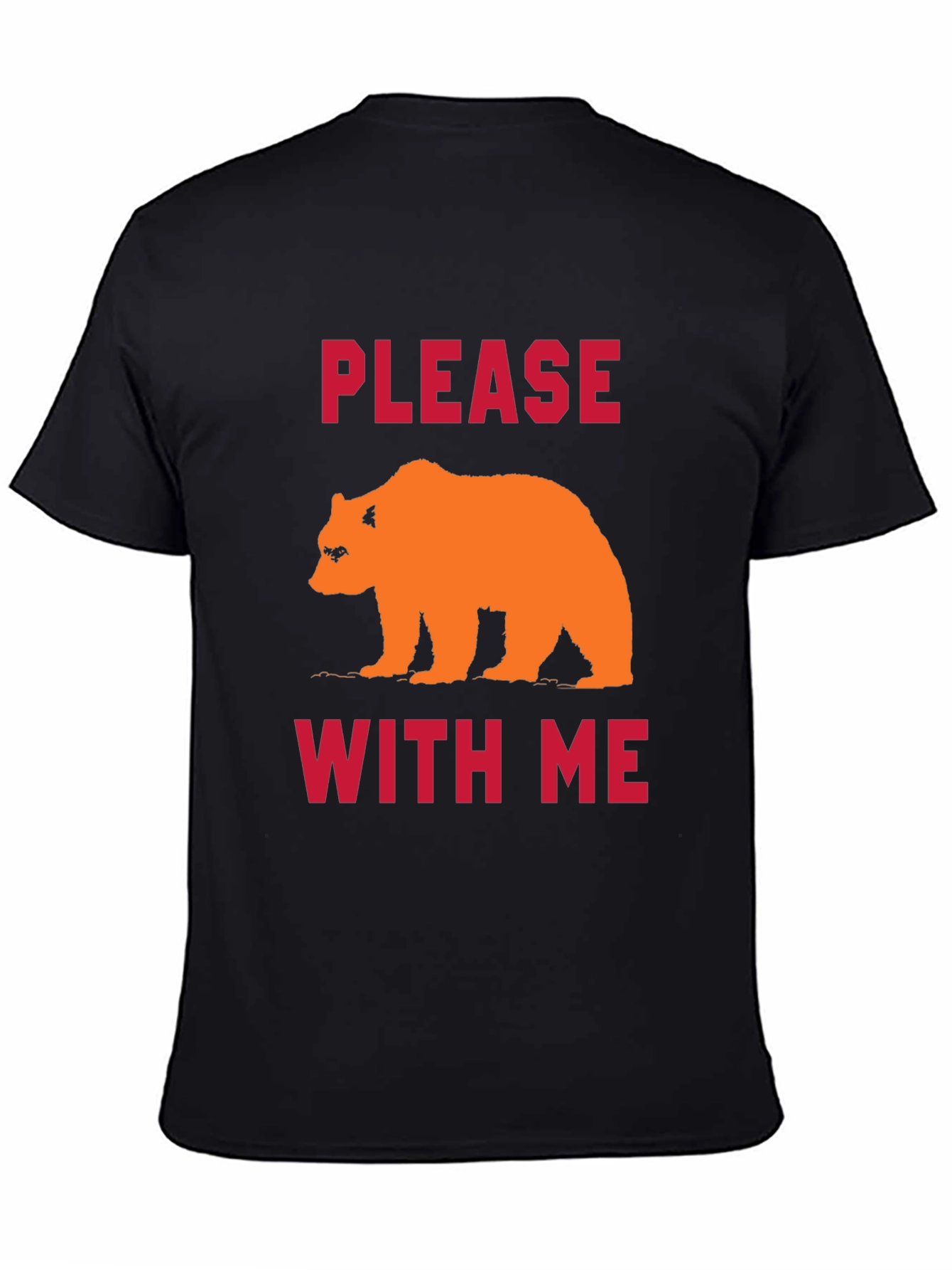 Please Bear With Me Graphic Tee - Black