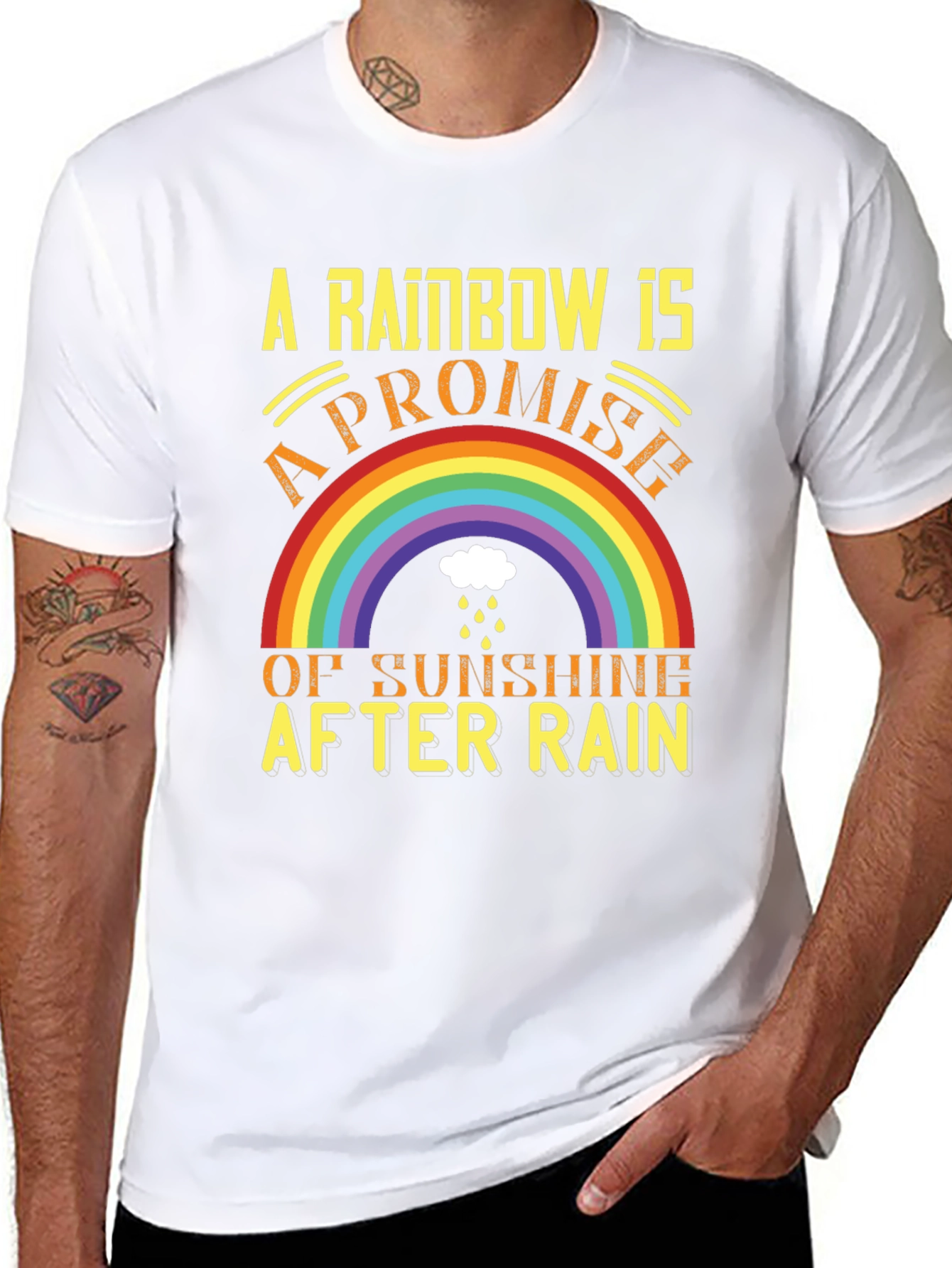 Rainbow Promise Graphic Tee