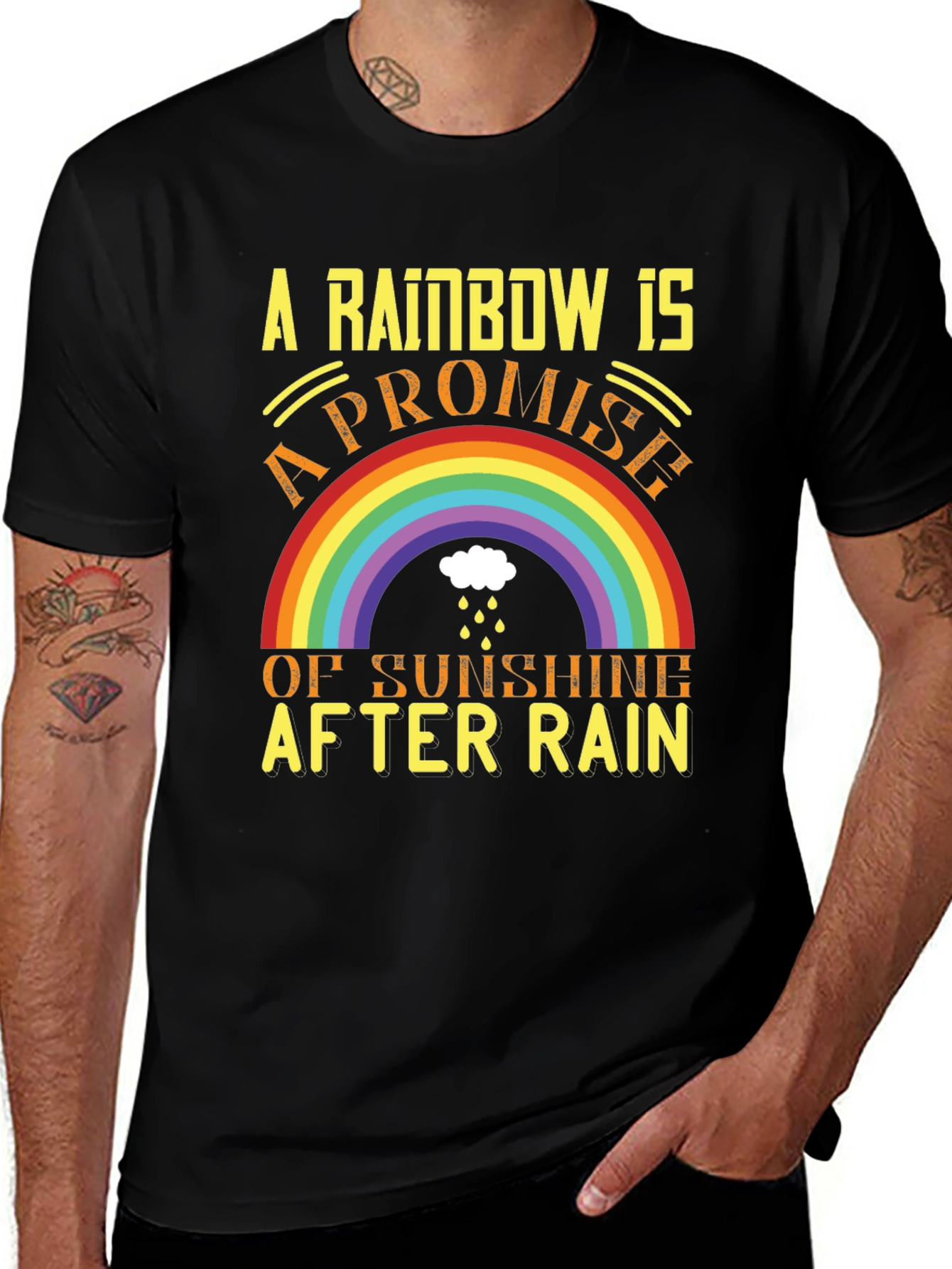 Rainbow Promise Graphic Tee