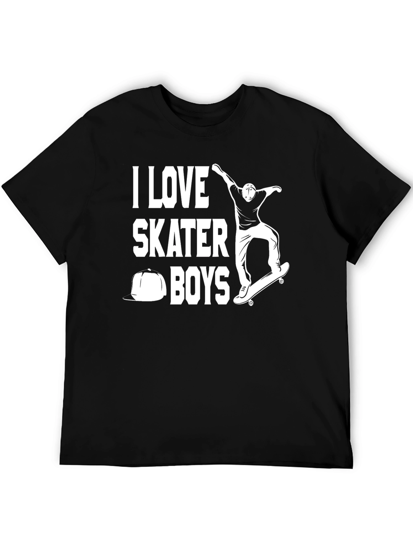 I Love Skater Boys Graphic Tee