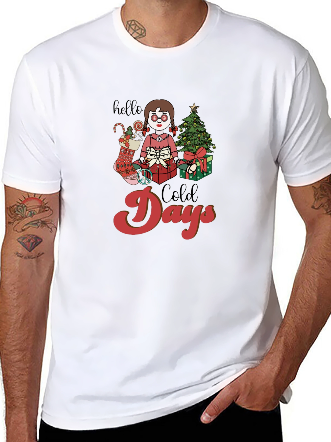 Hello Cold Days Graphic Tee