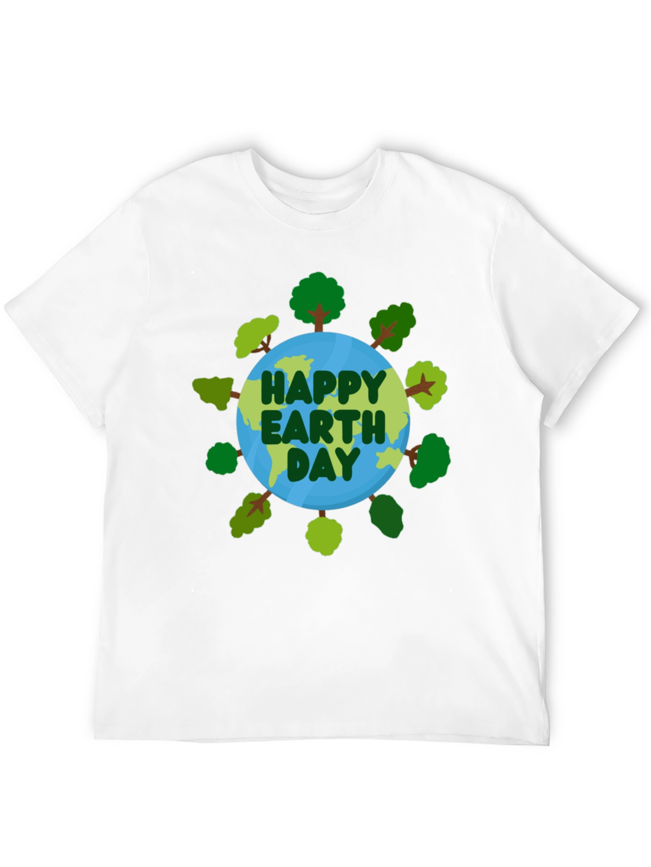 Happy Earth Day T-Shirt - Environmental Awareness Tee