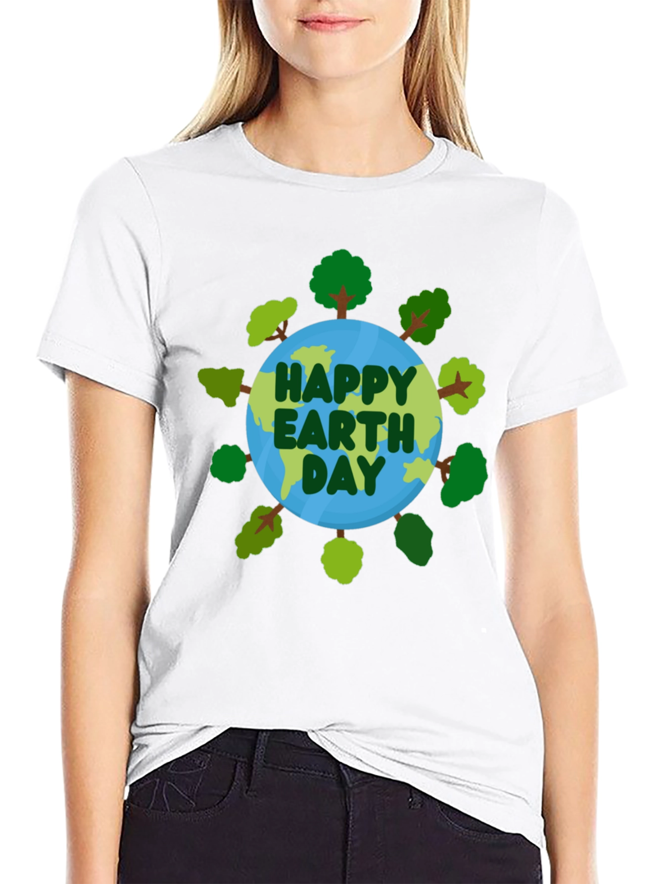 Happy Earth Day T-Shirt - Environmental Awareness Tee